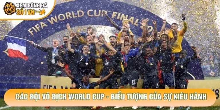 Các Đội Vô Địch World Cup - Biểu Tượng Của Sự Kiêu Hãnh