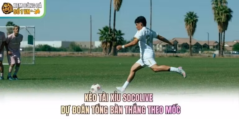 Kèo Tài Xỉu Socolive - Dự Đoán Tổng Bàn Thắng Theo Mốc